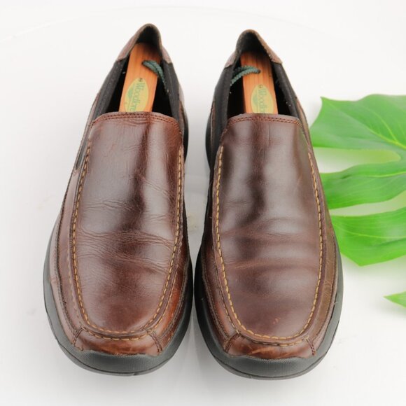 Timberland Mens Mt Kisco Loafer Size 9.5 Brown Leather Driving Slip On Lug Shoe main image 10